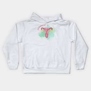 DON'T OVARY ACT Kids Hoodie